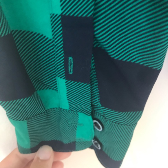 3 for $15 I love h8i Green Black Buffalo Check  M - Picture 6 of 7